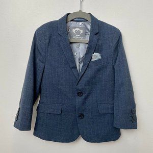 Appaman Blue Suit Jacket Blazer Toddler Boy 4T